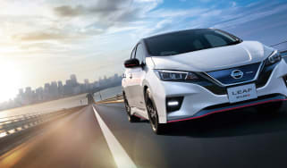 Nissan Leaf Nismo front three quarters
