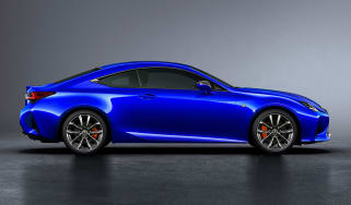 Lexus RC coupe facelift - profile