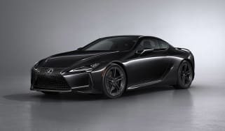Lexus LC500 Black Inspiration – front quarter