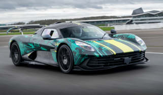 Aston Martin Valhalla driving