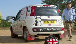 Fiat Panda Africa record run - Day 3
