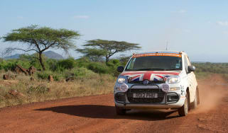 Fiat Panda beats the Cape Town to London record