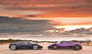 Koenigsegg CC8S v Agera R