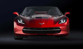 Corvette Stingray red convertible