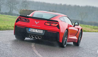 Chevrolet Corvette Stingray C7 sideways