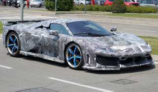 Ferrari hypercar test mule