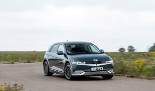 Hyundai Ioniq 5 review – front cornering