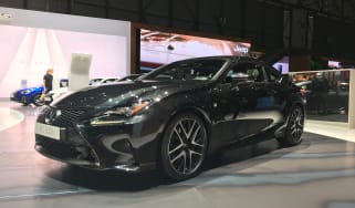 Lexus RC300h F Sport Black Edition – front quarter