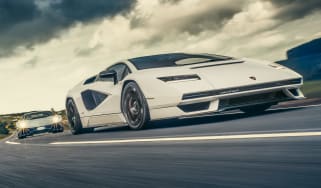 Lamborghini Aventador Ultimae and Lamborghini Countach