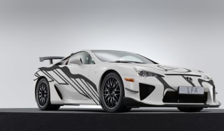 Lexus LFA art car front