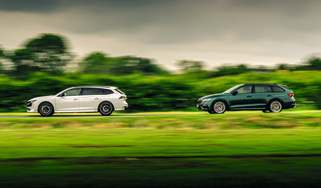 Peugeot 508 PSE and Skoda Octavia vRS estate