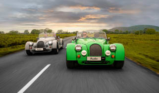Morgan Plus Six MY22 – front tracking