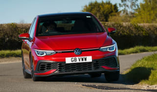 Volkswagen Golf GTI Clubsport – front cornering